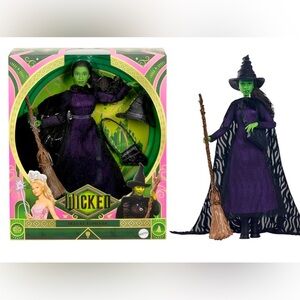 Mattel Universal Wicked Deluxe Elphaba Fashion Doll & Accessories